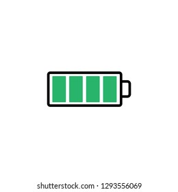 battery full icon,vector illustration