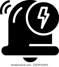 battery glyph icon illustration vector