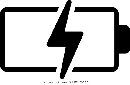 Batteriesymbol, Symbol, Illustrationsvektor