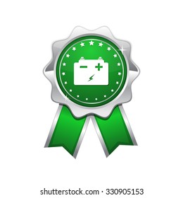 Battery Green Vector Icon Design