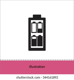 a battery icon