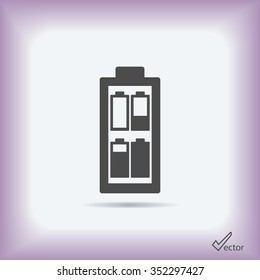 a battery icon