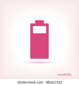 a battery icon