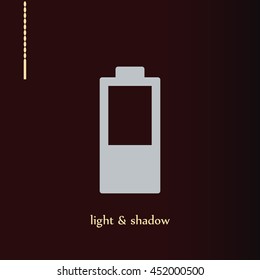 a battery icon