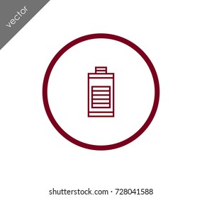 Full Battery Icon Map Pin On 스톡 일러스트 262888964 | Shutterstock