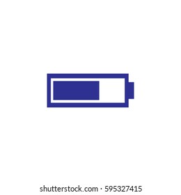 Battery icon, accumulator vector illustration