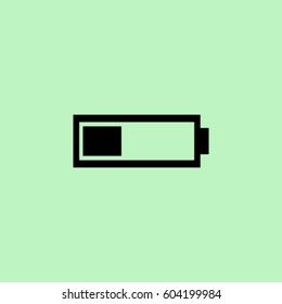 Battery icon, accumulator vector illustration