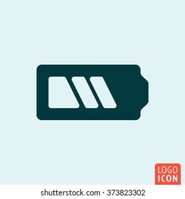 Battery Icon. Charge battery isolated. Vector illustration