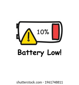 Batteriesymbol. Batterieaufladung. Batterieladungssymbol. Einfache flache Symbole