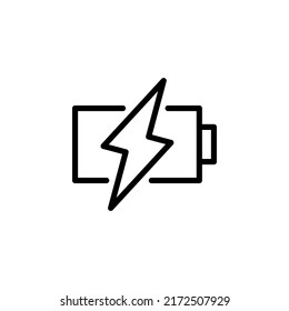 Icono de la batería. nivel de carga de la batería. icono de carga de batería en fondo blanco