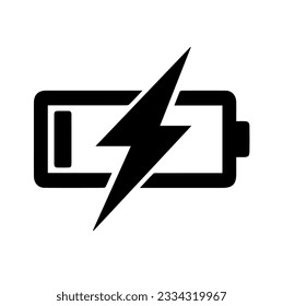 Battery icon. battery charge level. battery Charging icon