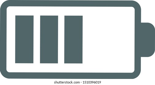 Battery icon. Charge icon. Vector illustration