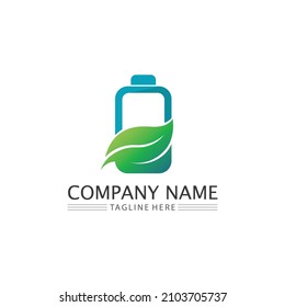 Battery icon and charging, charge indicator Vector logo design level Battery Energy Power running low up status batteries set logo Charge level illustration