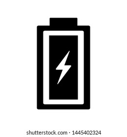 	
Battery icon. Battery charging flat icon. Battery level indicator. Status. Electric battery vector