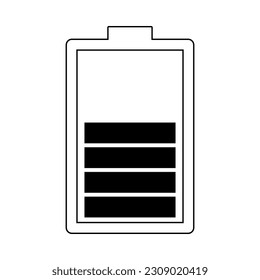 Battery icon, Battery Charging UI Icon, Vector Ilustration, 