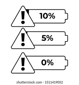 Battery icon commonly used on gadgets such as smartphones, laptops, smartwatches, etc.