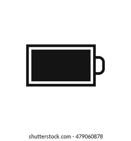 Battery icon. Dark gray on white background.