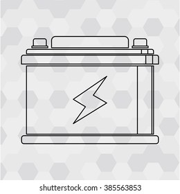 Battery icon design 