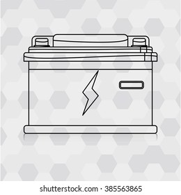 Battery icon design 