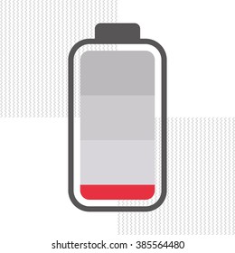 Battery icon design 