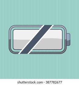 Battery icon design 