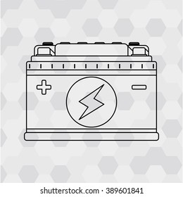 Battery icon design 