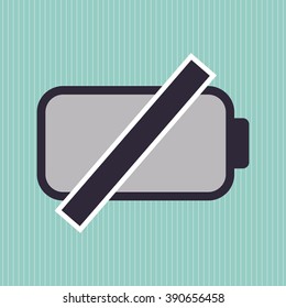 Battery icon design 