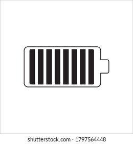  battery icon design black and white