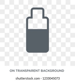Battery icon. Battery design concept from Electronic devices collection. Simple element vector illustration on transparent background.