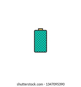 Battery icon design. Essential icon vector illustration