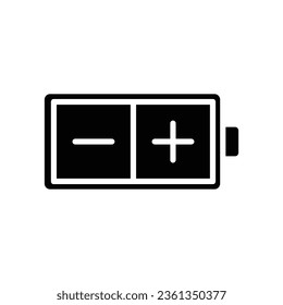 battery icon design, illustration design