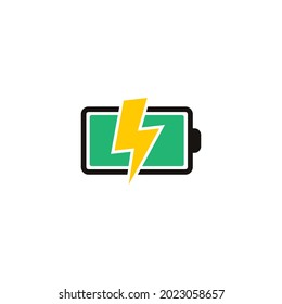 Battery icon design illustration template