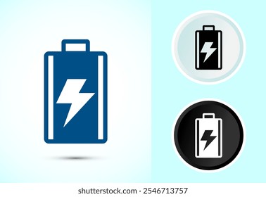 Battery Icon Design Illustration, Icon For Web and mobile application