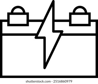 Battery icon design for personal commercial use