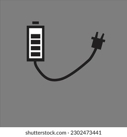 battery icon design suitable for logo and web design