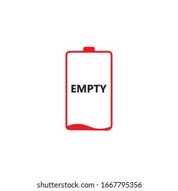 Battery icon design template vector illustration