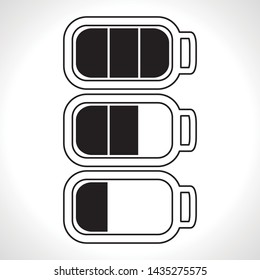 battery icon design - Vector