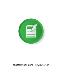 Battery icon design. Vector eps 10
