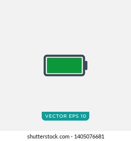 Battery Icon Design, Vector EPS10