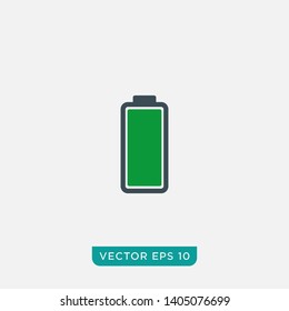 Battery Icon Design, Vector EPS10
