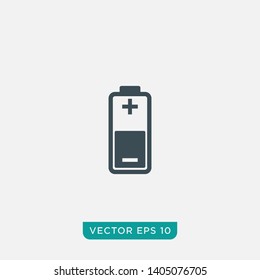 Battery Icon Design, Vector EPS10