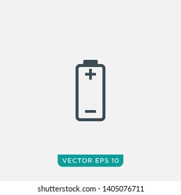 Battery Icon Design, Vector EPS10