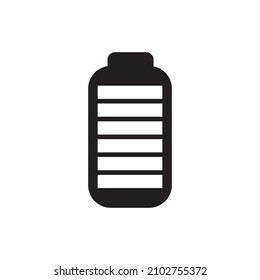 Vector de diseño de icono de batería Idea para uso impreso y web.