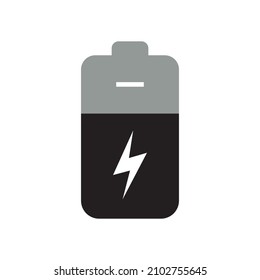 Battery icon design vector Idea for print and web use.