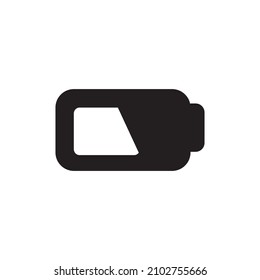 Vector de diseño de icono de batería Idea para uso impreso y web.