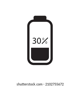 Battery icon design vector Idea for print and web use.