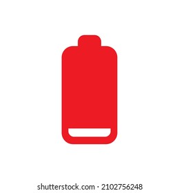 Vector de diseño de icono de batería Idea para uso impreso y web.