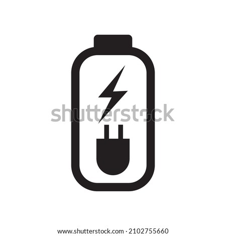 Battery icon design vector Idea for print and web use.