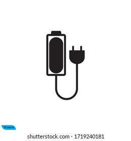 ilustración vectorial de diseño de icono de batería