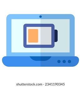 battery Icon Design, Vector Illustration